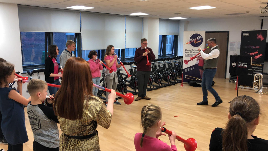 Blast Off Brass Workshop at BTS Youth Trombone Day