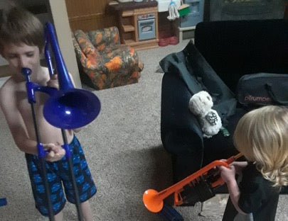 The joy of making music; a pInstrument family affair!