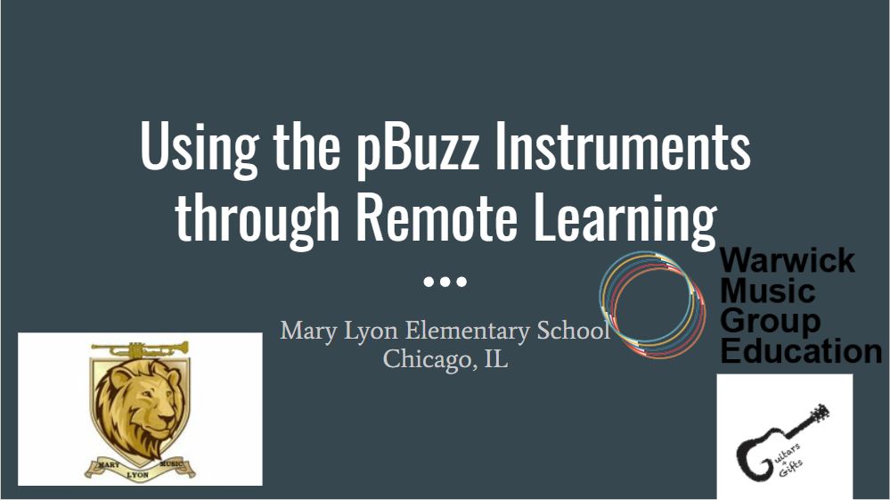 Using pBuzz for Remote Learning