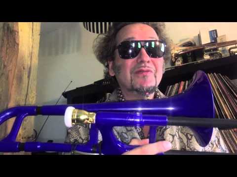 Load video: Daniel Casimir, trombone player, composer and arranger, reviews the pBone mini.