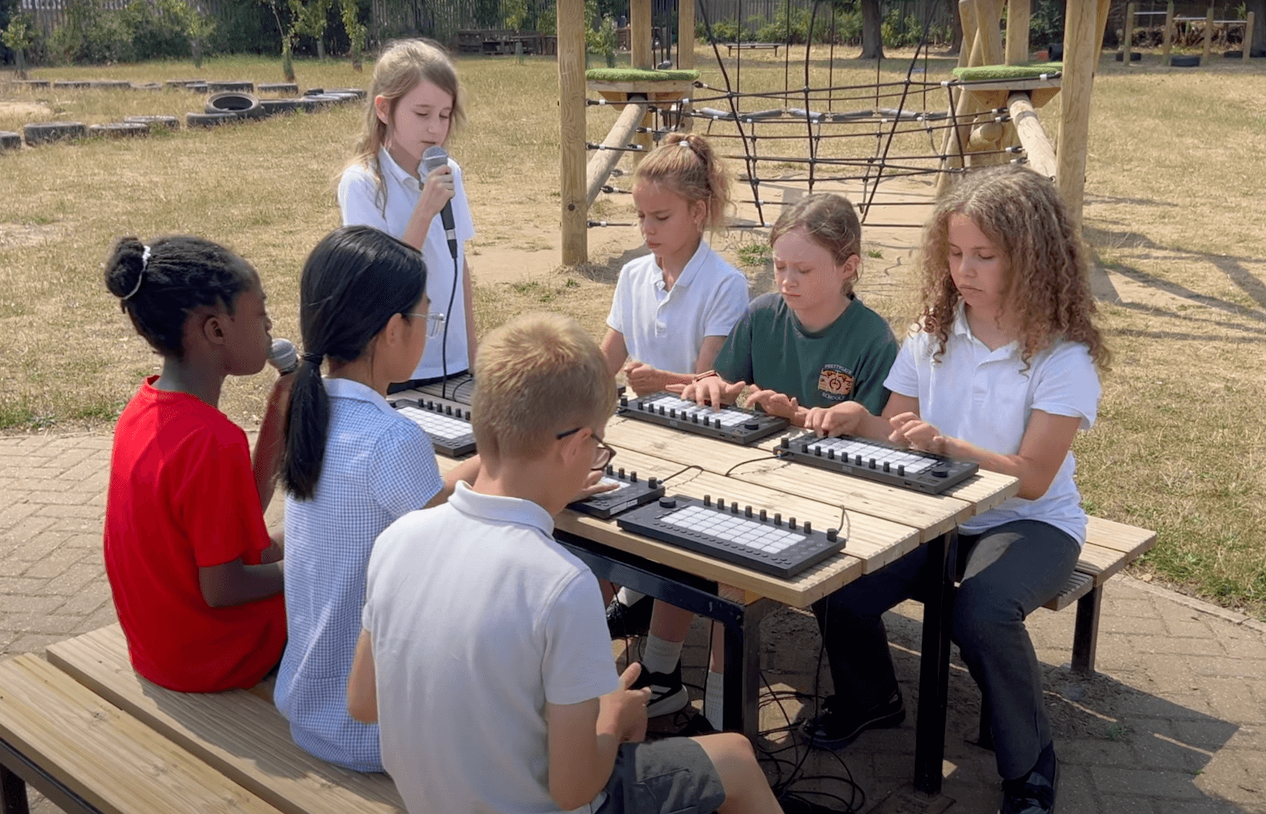 Blinding Lights - Live Ableton Move Ensemble Performance by Prettygate Juniors Year 5